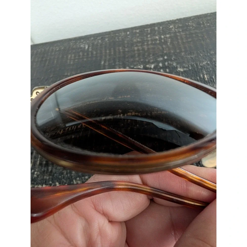 Maui Jim Small Kine MJ-251-16C Titanium Eyeglass Frames 54-20 Mint Tortoise Japa